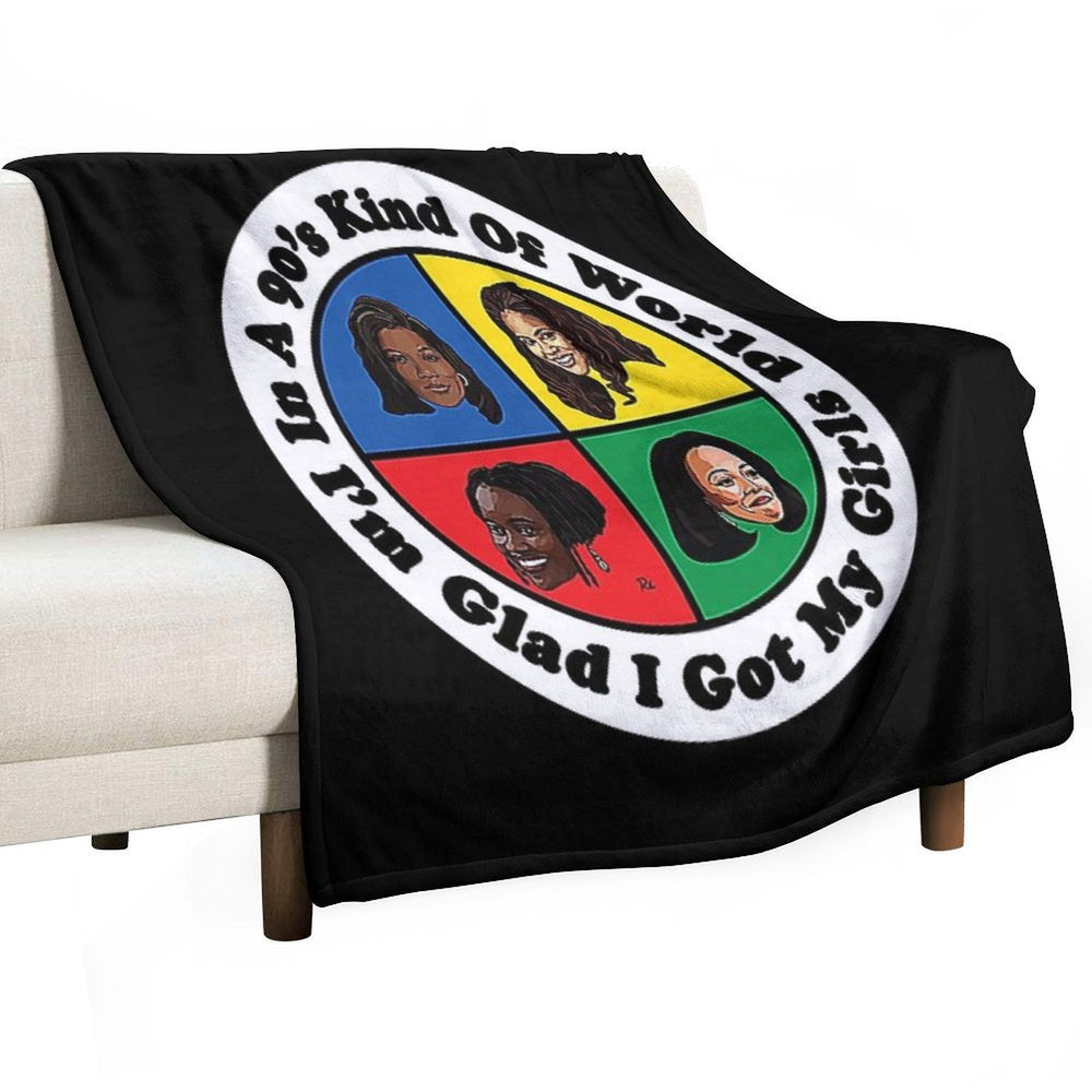 Living Single Shirt Anti-pilling Throw Blanket
