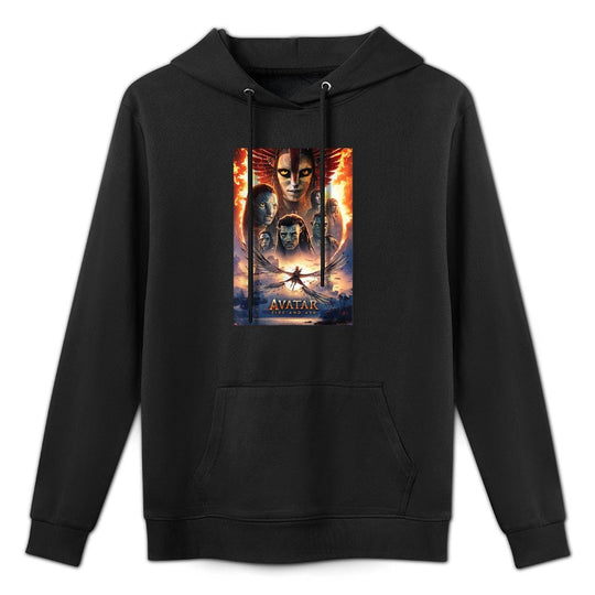 Avatar Fire And Ash Official Movie Theatrical Poster Customizable Surface Hoodie