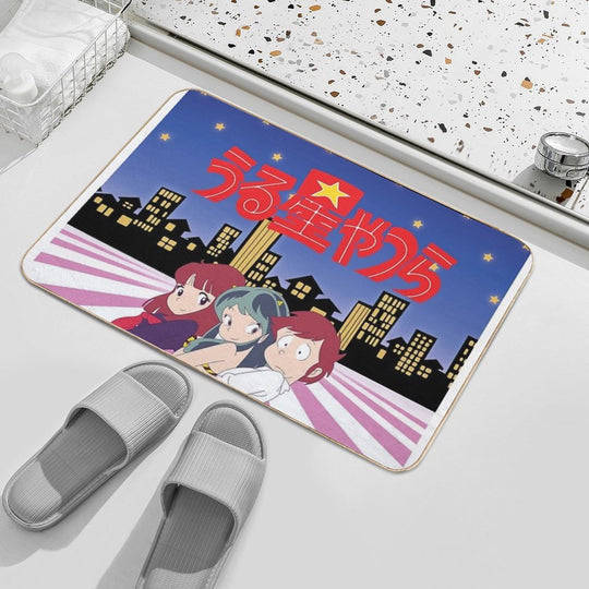 Urusei Yatsura  Rapid-Drying Bath Mat