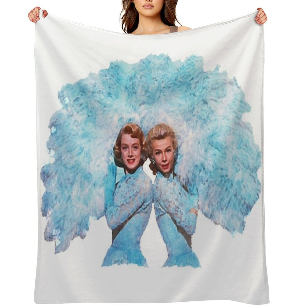 Sisters - Watercolor Premium Throw Blanket