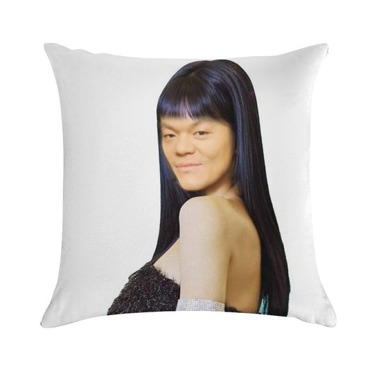 JYP Fancy Twice Meme Soft Easy Maintenance Throw Pillow