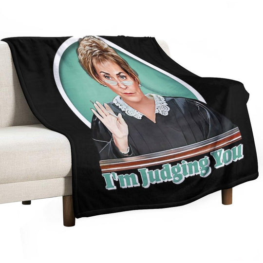Judge Judy Travel-friendly Throw Blanket