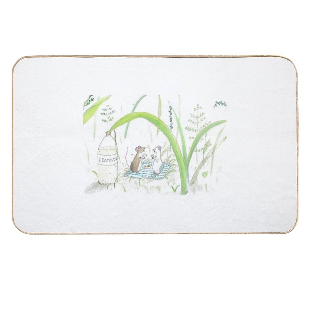 Picnic Time.  Anti-Trip Bath Mat