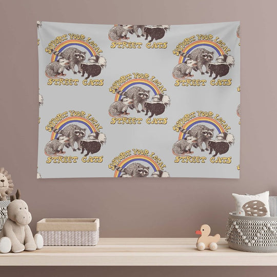 Street Cats Tapestry