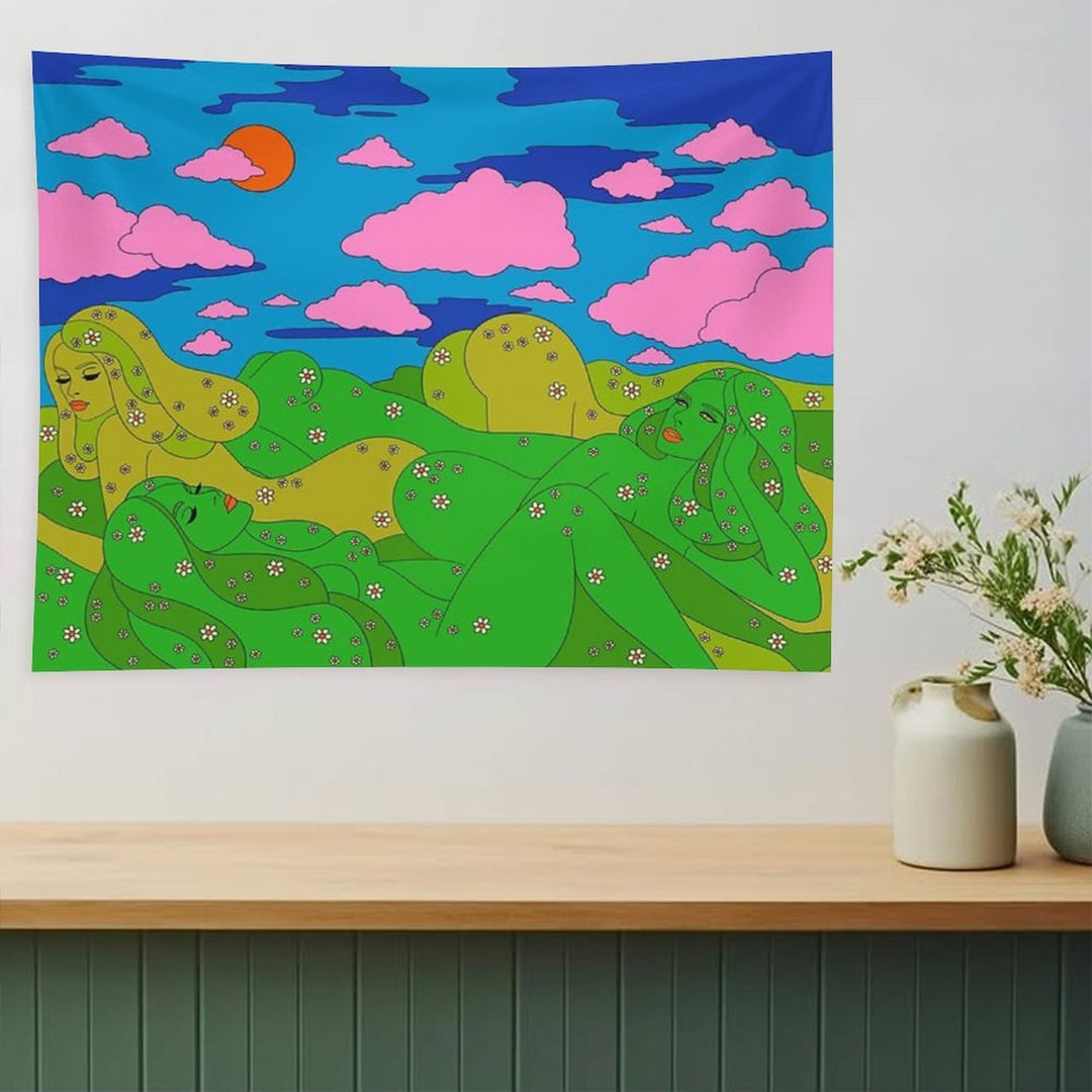 Miss Mountains Tapestry