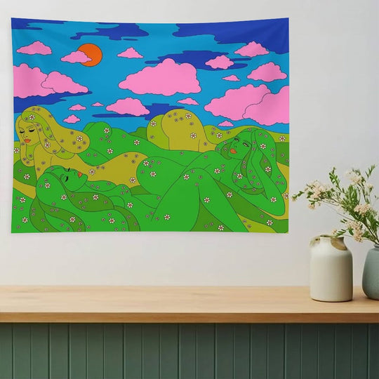 Miss Mountains Tapestry