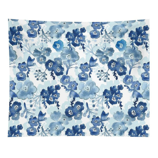 Blooms of Ink Tapestry