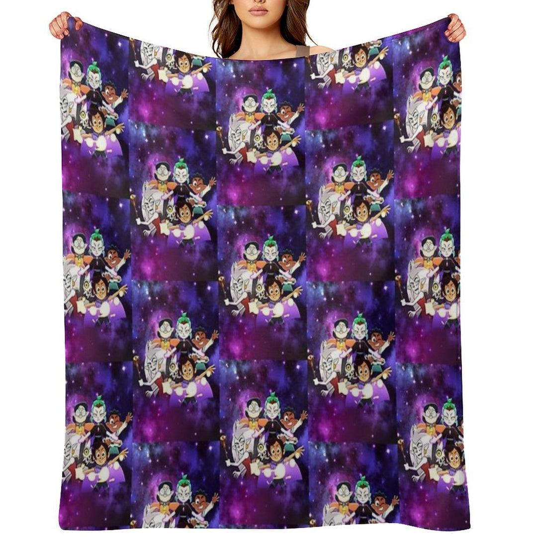 The Owl House Team Anti-pilling Throw Blanket
