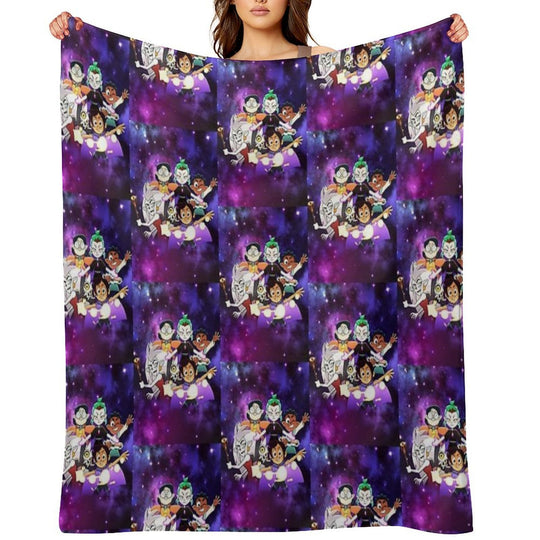 The Owl House Team Anti-pilling Throw Blanket