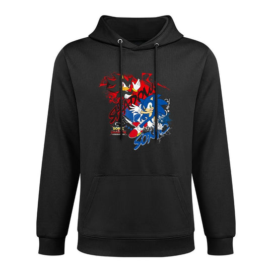 Sonic The Hedgehog Sonic X Shadow Generations Shadow & Sonic Moisture-Wicking Hoodie