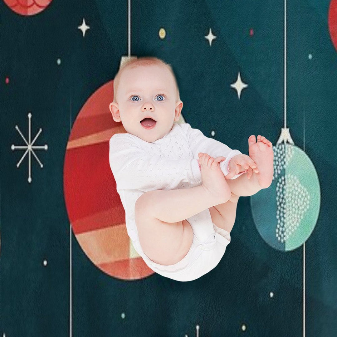 Joy to The Universe Velvety-soft Throw Blanket