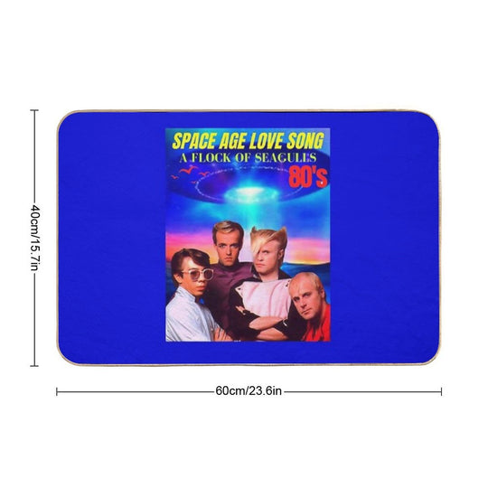 SPACE AGE LOVE SONG ( A FLOCK OF SEAGULLS )  Multi-Purpose Bath Mat