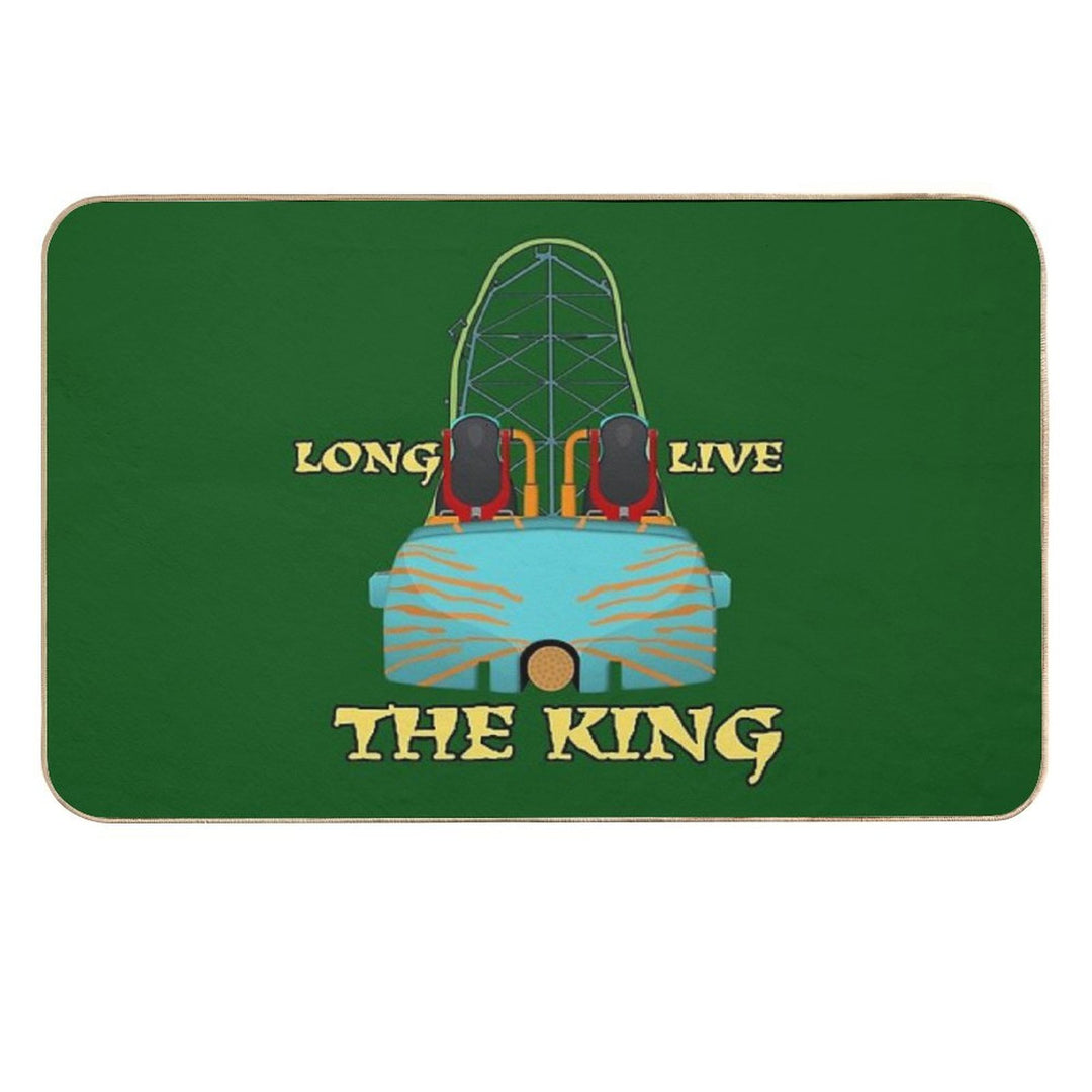 Long Live The Kingda Ka  Anti-Trip Bath Mat