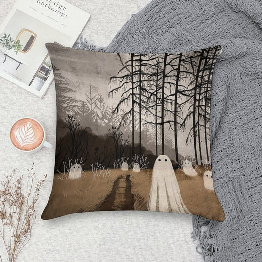 Lost In The Unknown Soft Ultra-Soft Texture Throw Pillow