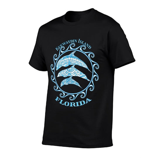 Keewaydin Island Florida Tribal Dolphins Ocean Animals  Soft T-Shirt