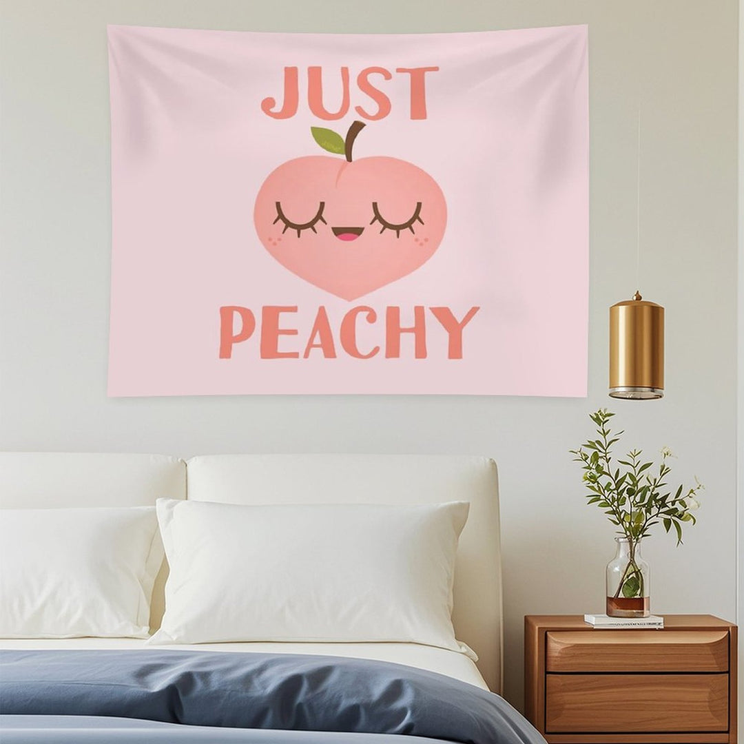 Just Peachy Tapestry