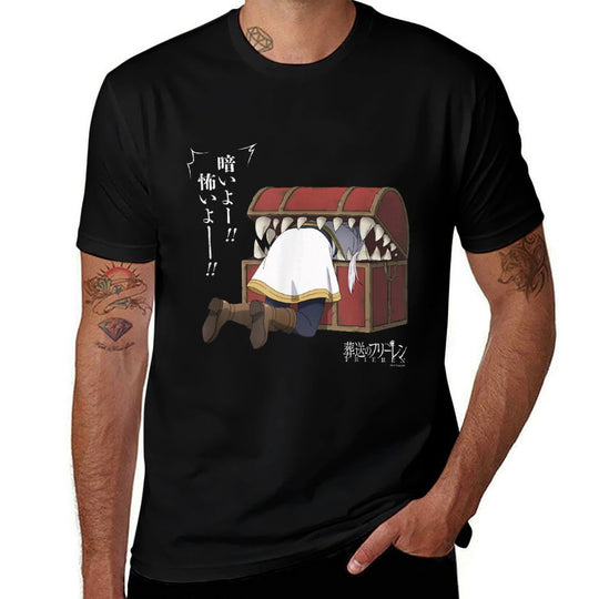 Frieren Beyond Journeys End Frieren Eaten by A Mimic Anime  Moisture-wicking T-Shirt