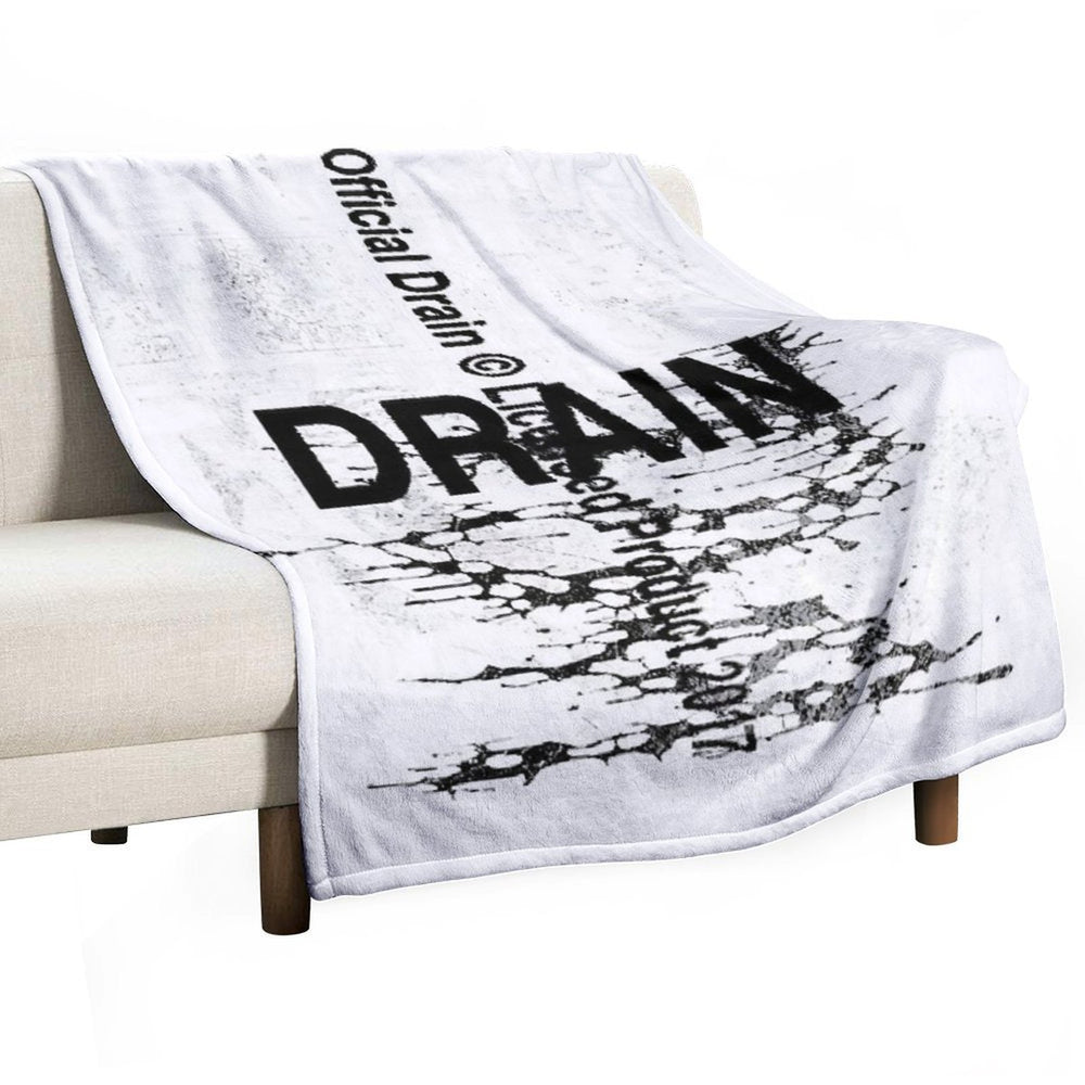 Drain Gang Logo Merch Lightweight Throw Blanket