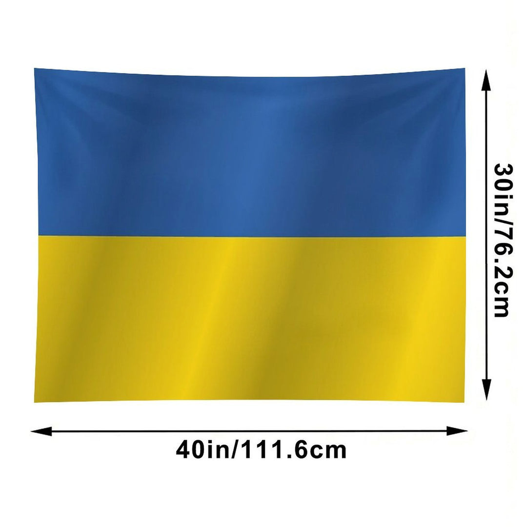 Ukraine Flag Tapestry