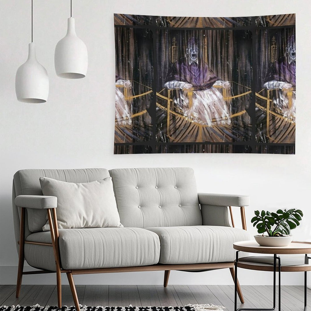 Study after Velázquez's Portrait of Pope Innocent X by Francis Bacon Tapestry