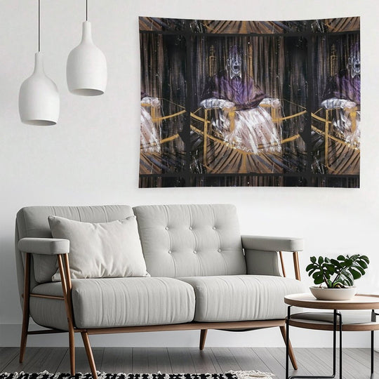 Study after Velázquez's Portrait of Pope Innocent X by Francis Bacon Tapestry