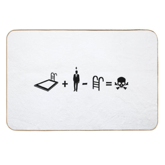 SIMS  Stain-Proof Bath Mat