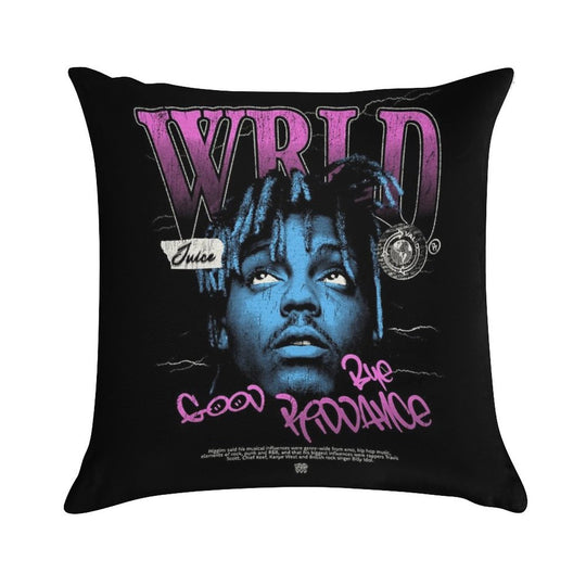 Juice WRLD Halftone Soft Warmth Comfort Throw Pillow