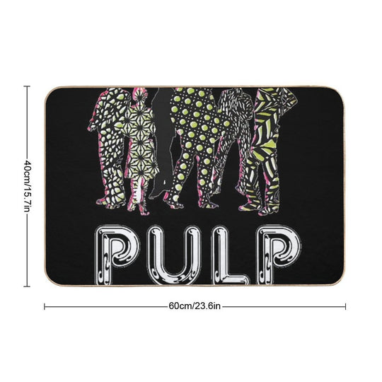 Custom Pulp Hits Band  Eco-Friendly Bath Mat