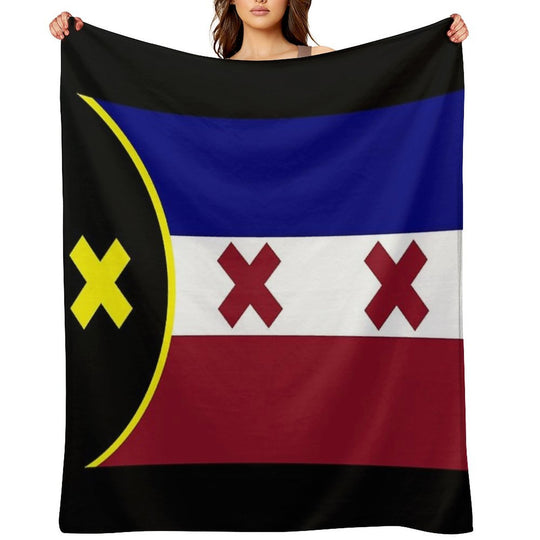 Lmanberg Flag Eco-conscious Throw Blanket