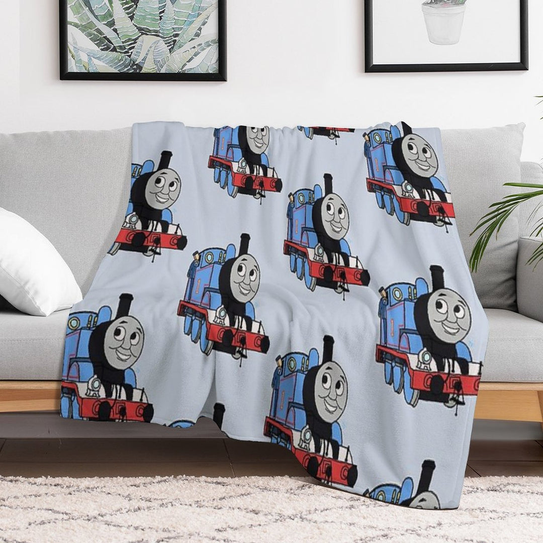 Thomas The Tank Engine Sustainable Throw Blanket