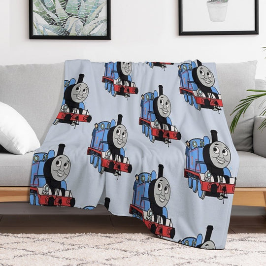 Thomas The Tank Engine Sustainable Throw Blanket
