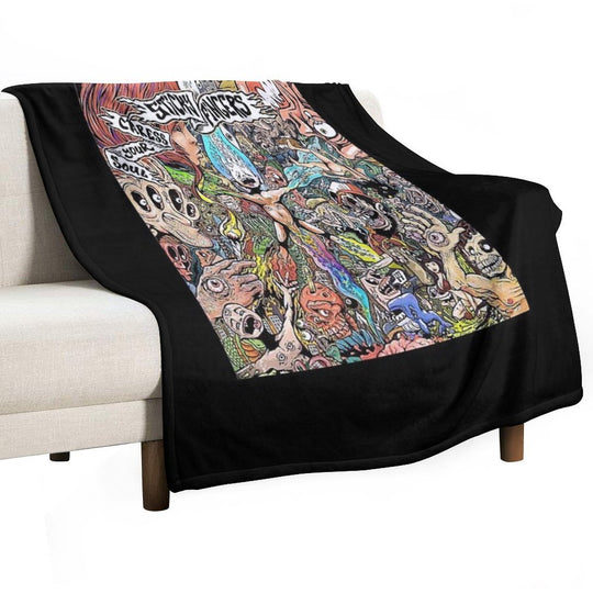 Sticky Fingers Caress Your Soul Eco-conscious Throw Blanket