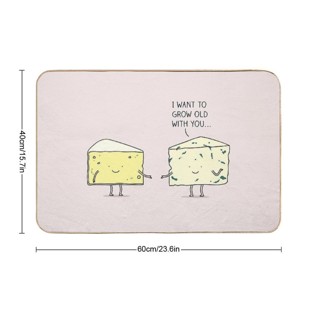 Matured Cheese  High-Traffic Bath Mat