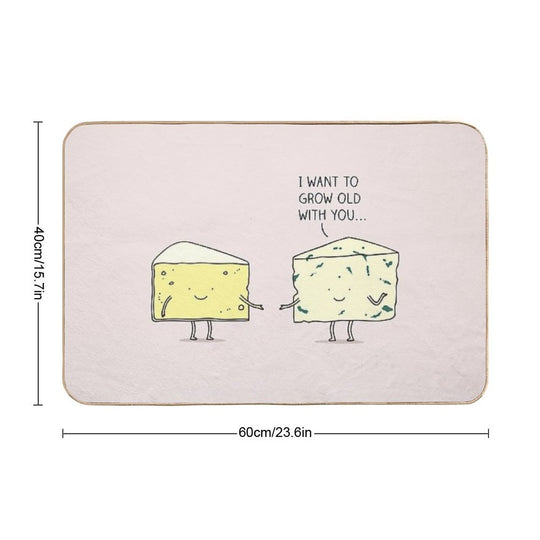 Matured Cheese  High-Traffic Bath Mat