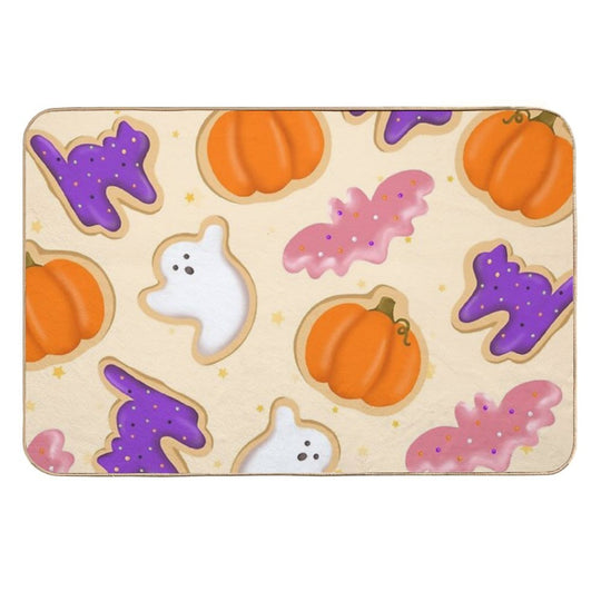 Halloween Cookies (Pink)  High-Traffic Bath Mat