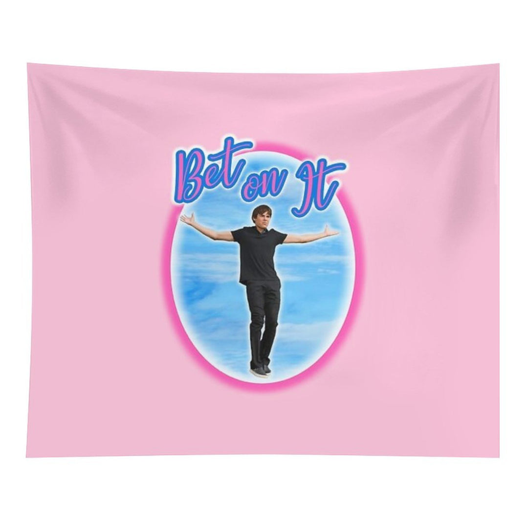 Bet on It Troy Bolton Zac Efron in High School Musical Tapestry