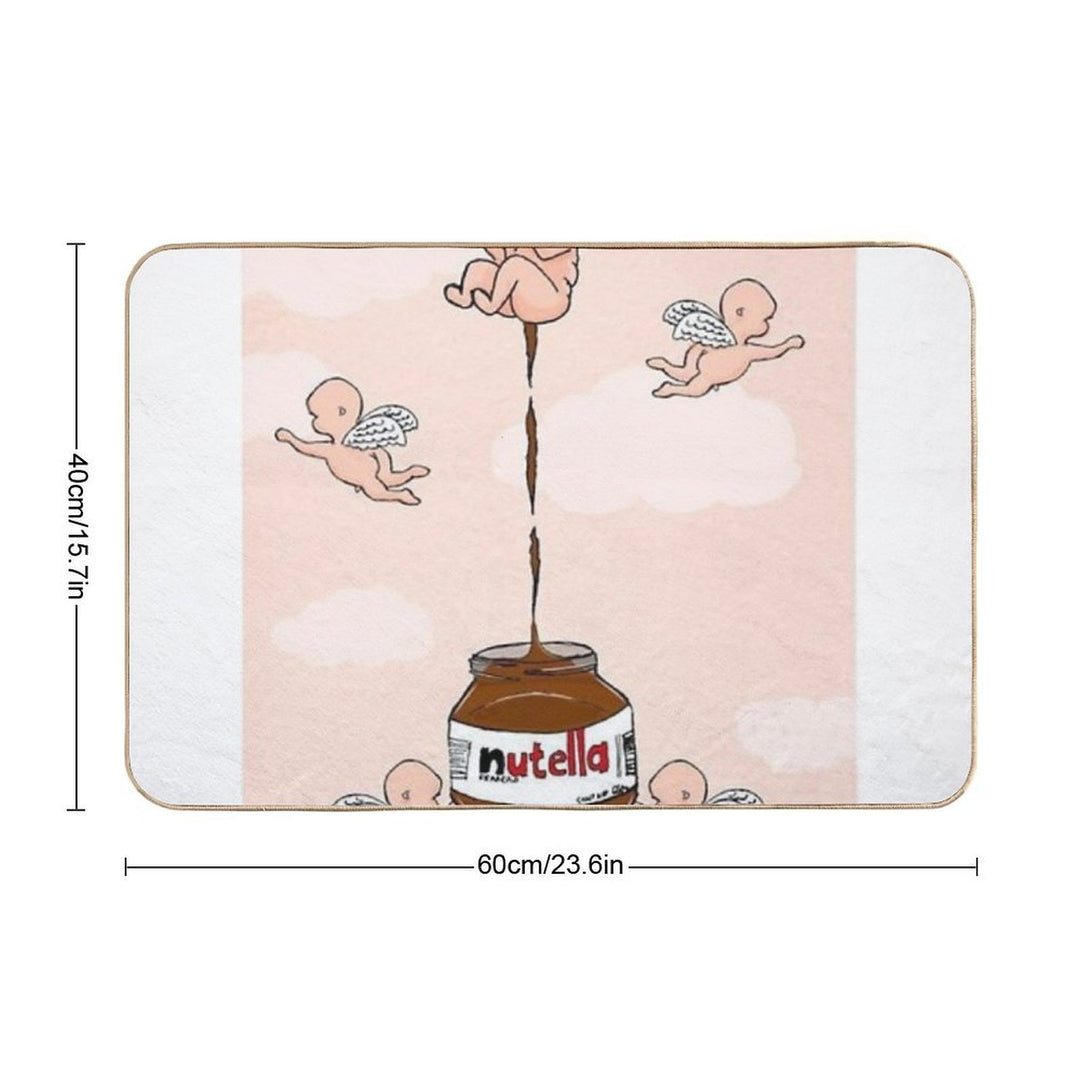 Nutella Angels  Absorbent Bath Mat