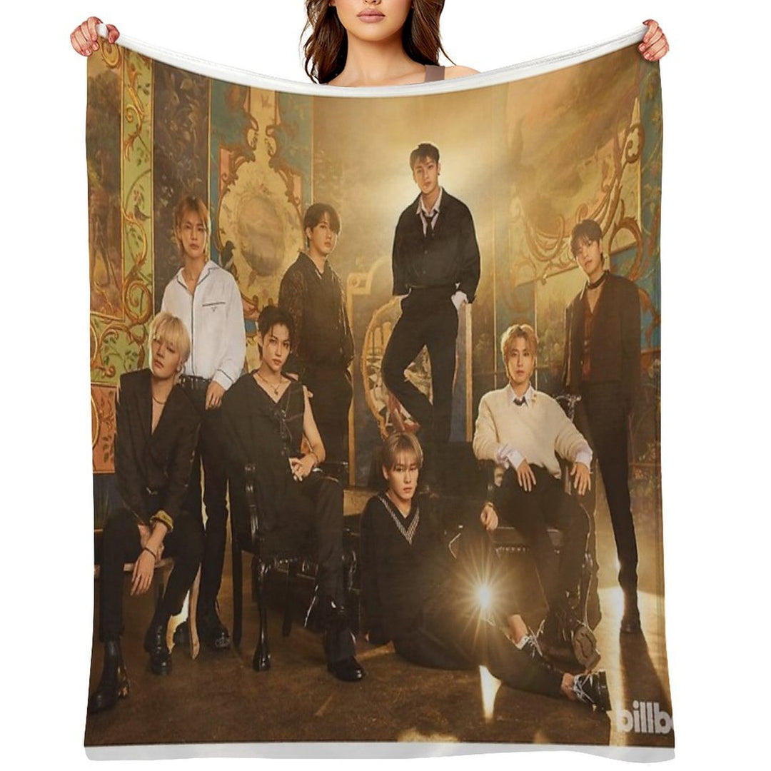 STRAY KIDS Quick-dry Throw Blanket