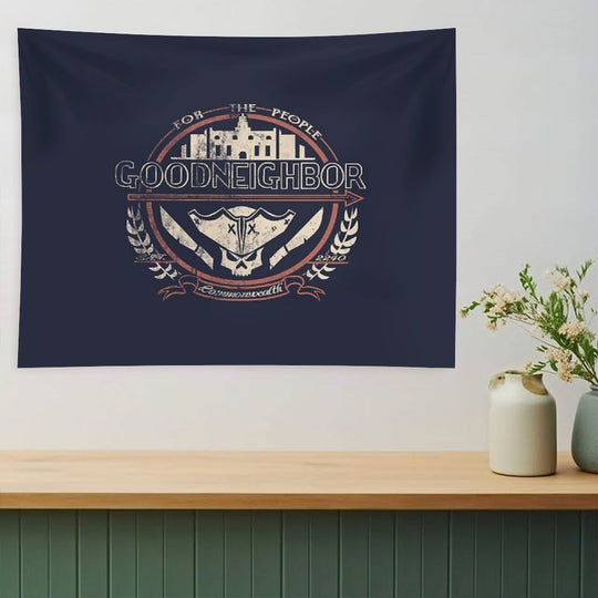 Goodneighbor Tapestry