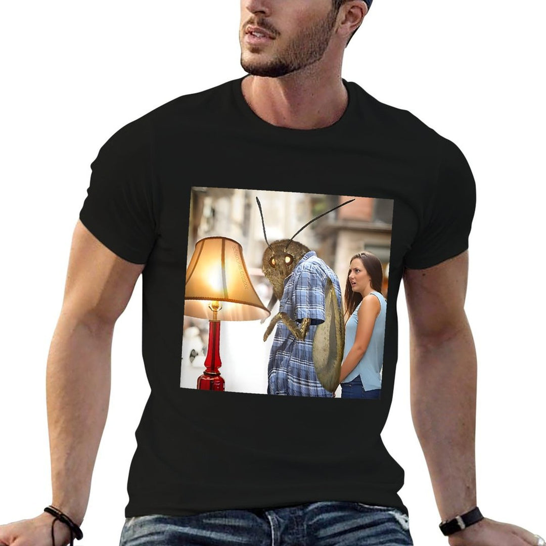 Moths Insect Lamps Meme Yall Got Any Uhhh Lamps Sarcastic  Oversized Silhouette T-Shirt