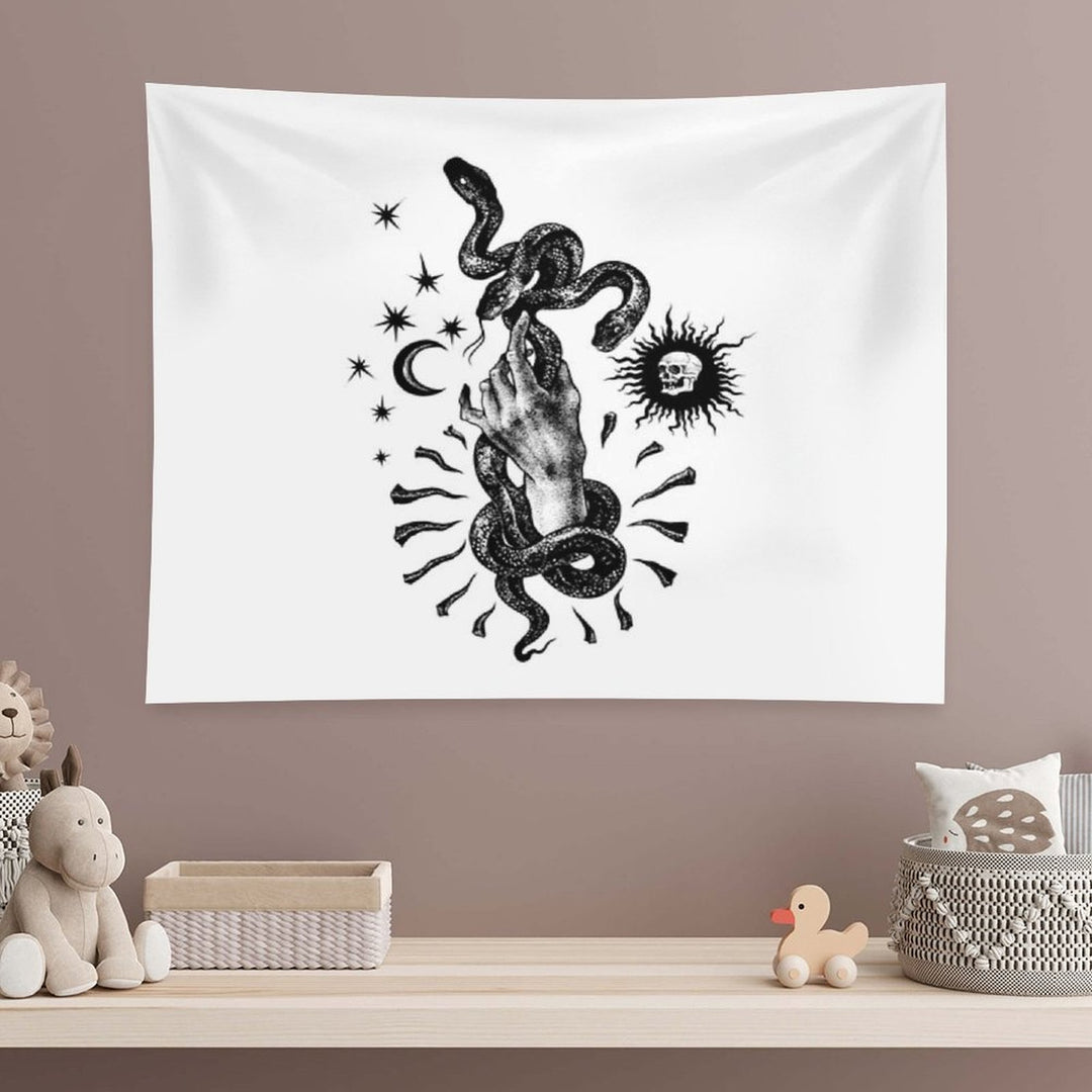 Martial Snake Tapestry