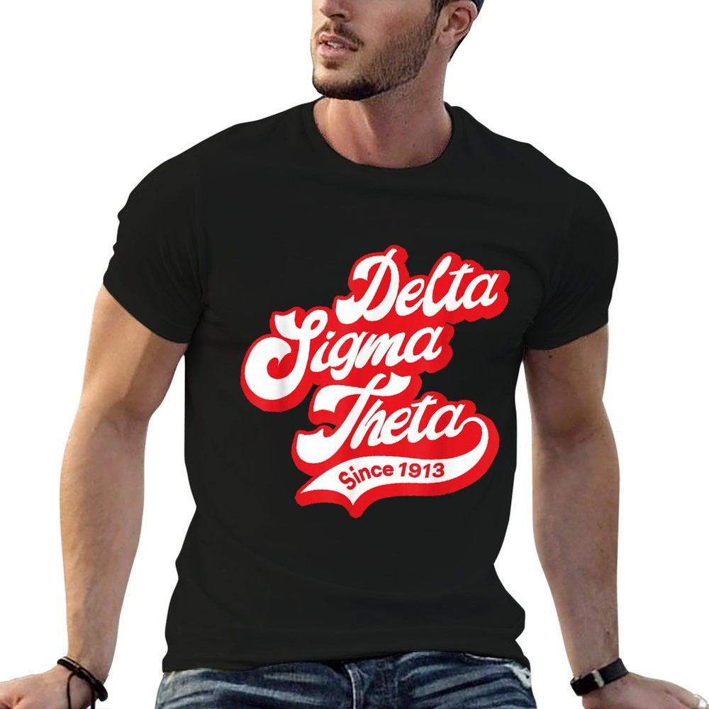 Delta Sigma Theta Sorority Paraphernalia, Delta 1913 HBCU  Lightweight T-Shirt