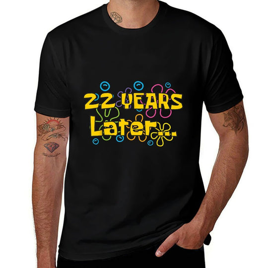 Twenty Two 22 Years Later 22st Birthday Party Funny Meme  Lightweight T-Shirt