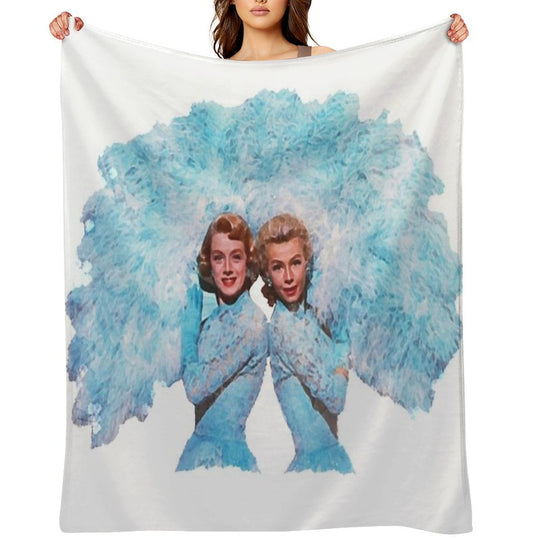Sisters - Watercolor Premium Throw Blanket