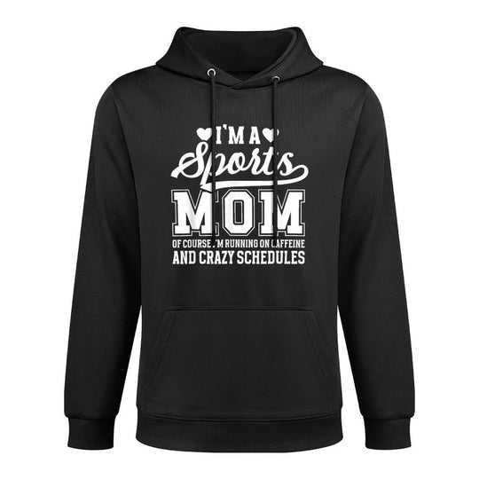 Im A Sports Mom Sports Mother Sport Mom Sports Mama Shape Retention Hoodie