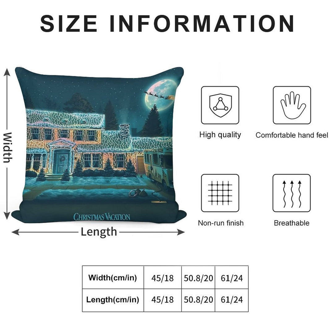 National Lampoon's Christmas Vacation Soft Durable Construction Throw Pillow