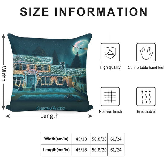 National Lampoon's Christmas Vacation Soft Durable Construction Throw Pillow