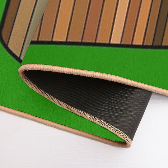 Hot Tub Bear  Non-Slip Bath Mat