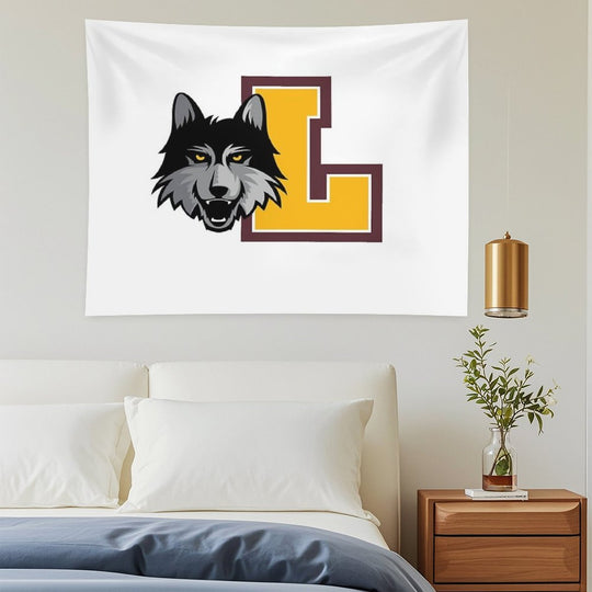 Loyola Ramblers Logo Tapestry