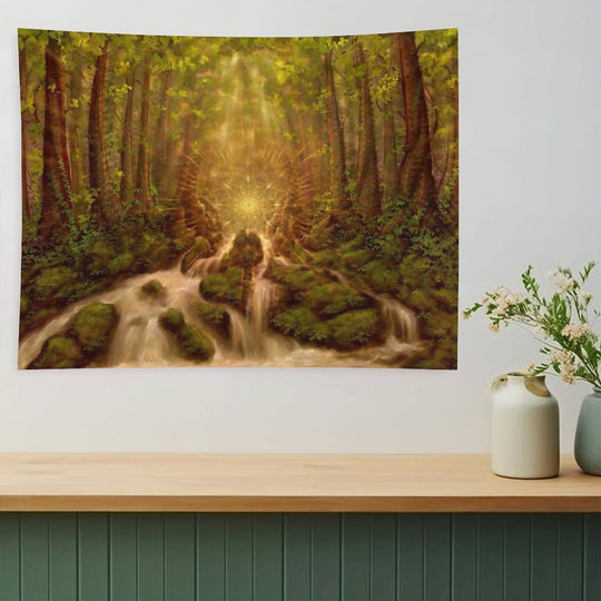 Divine Encounter Tapestry